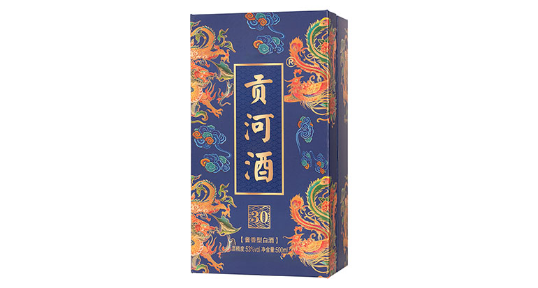 贡河酒.偈三十 [酱香型白酒]53°