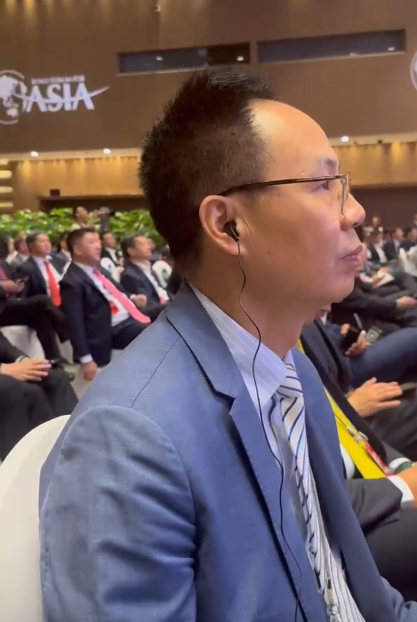 贡河酒叶志聪2025博鳌“高端对话”   推动白酒产业创新与可持续性发展