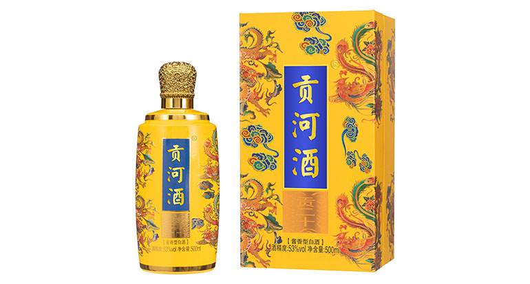 贡河酒.偈二十 黄酱香型白酒]53°